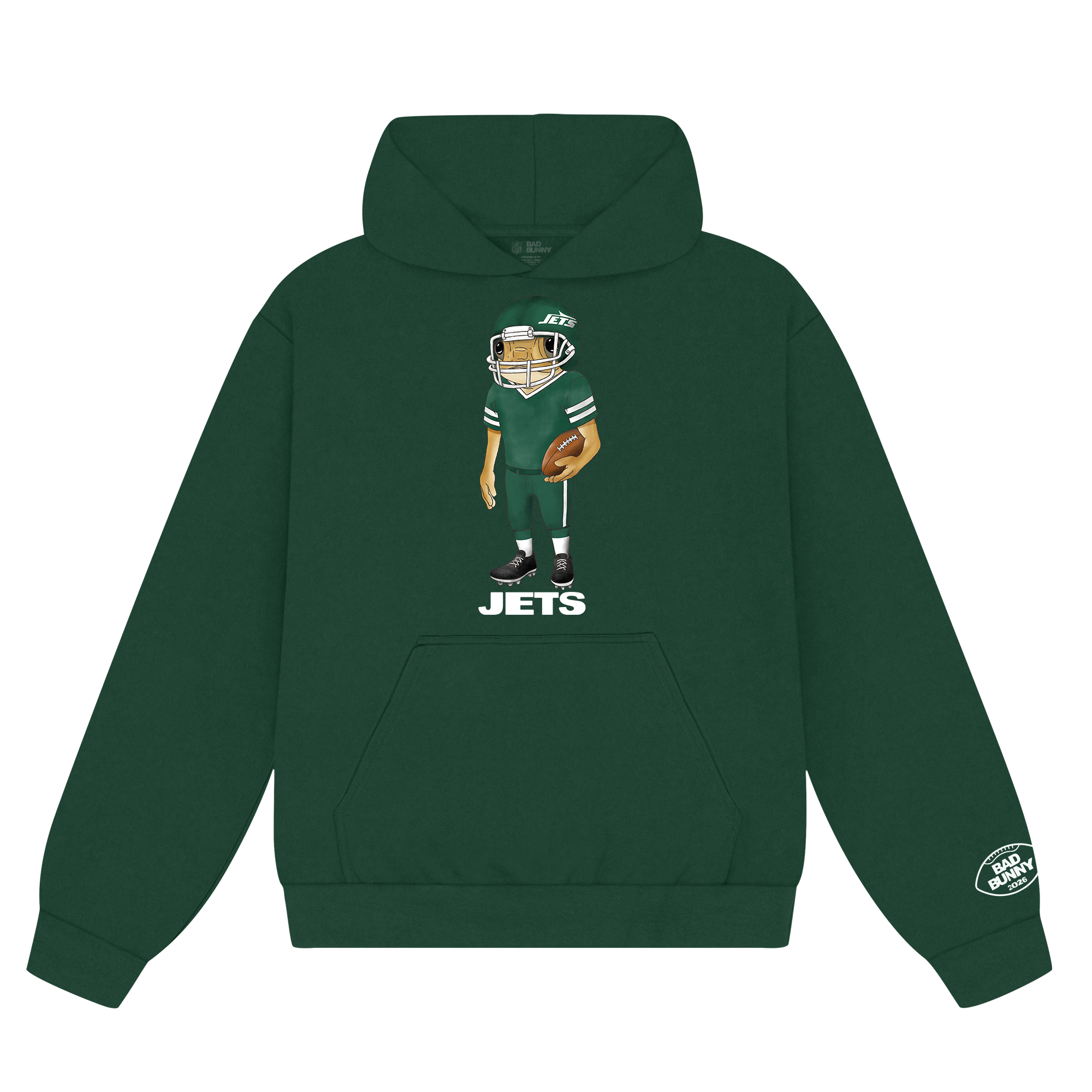 Bad Bunny x New York Jets Concho Hoodie