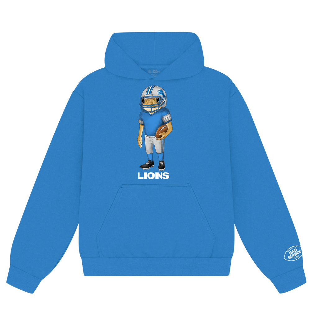 Bad Bunny x Detroit Lions Concho Hoodie