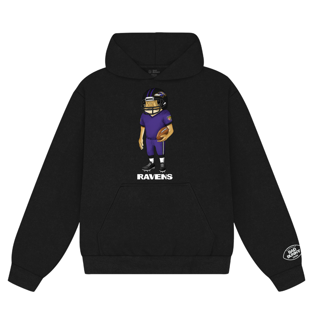 Bad Bunny x Baltimore Ravens Concho Hoodie