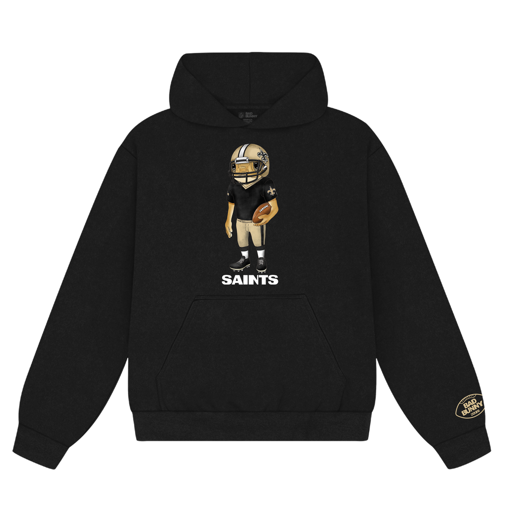 Bad Bunny x New Orleans Saints Concho Hoodie
