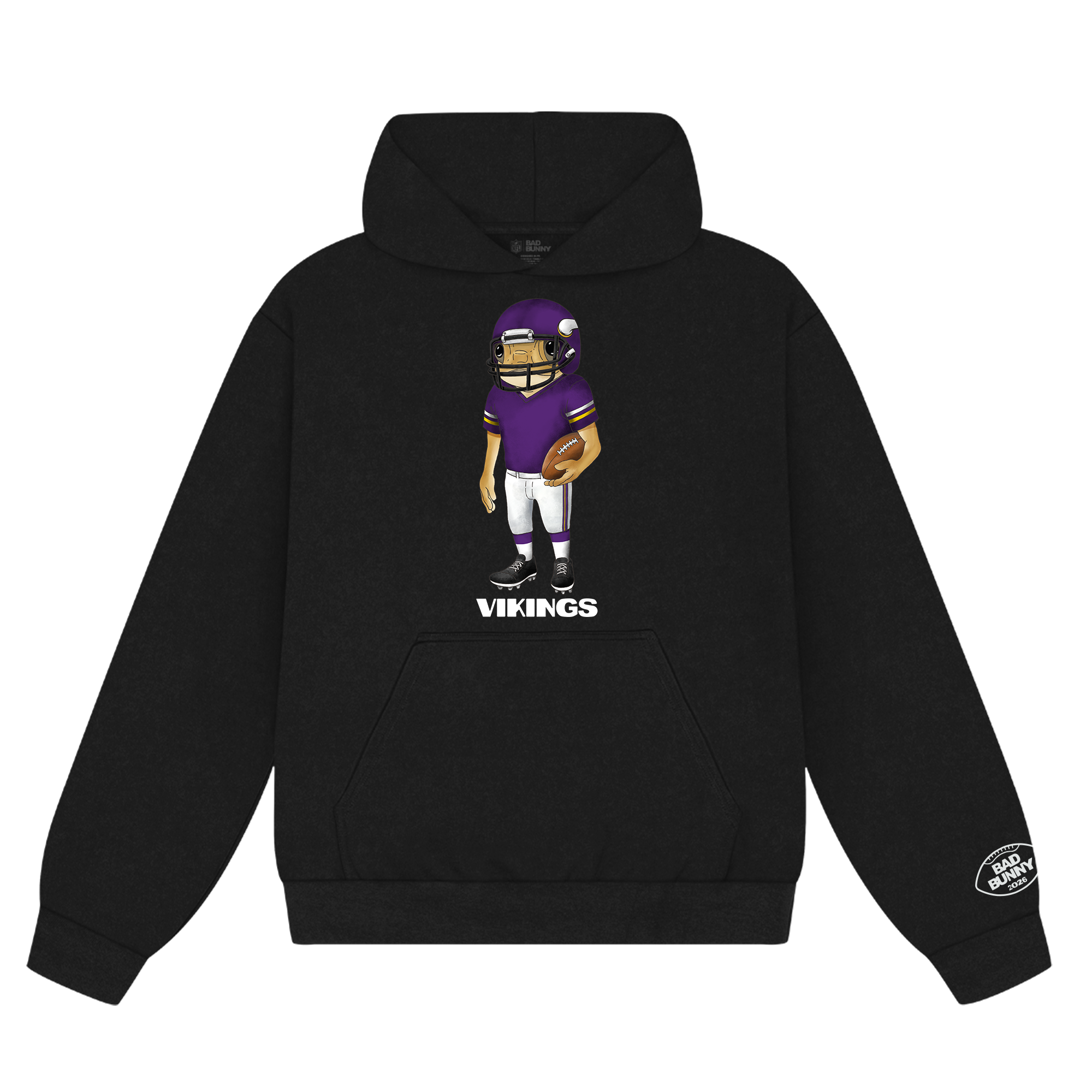 Bad Bunny x Minnesota Vikings Concho Hoodie