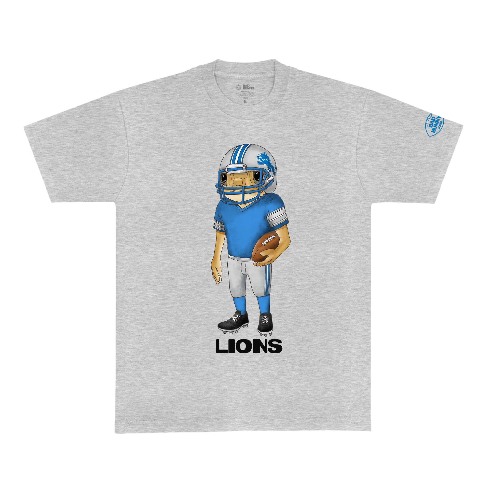 Bad Bunny x Detroit Lions Concho T-Shirt