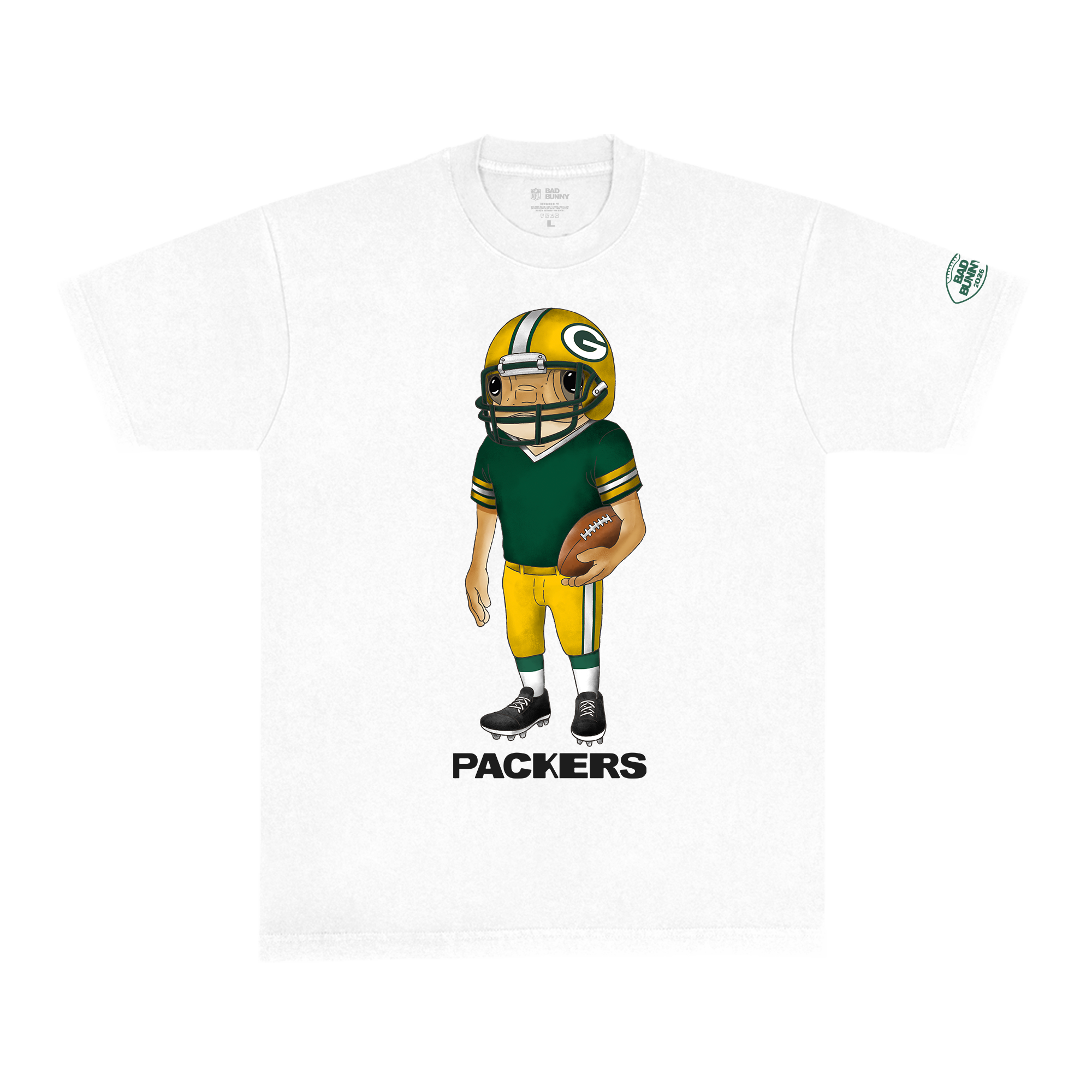 Bad Bunny x Green Bay Packers Concho T-Shirt