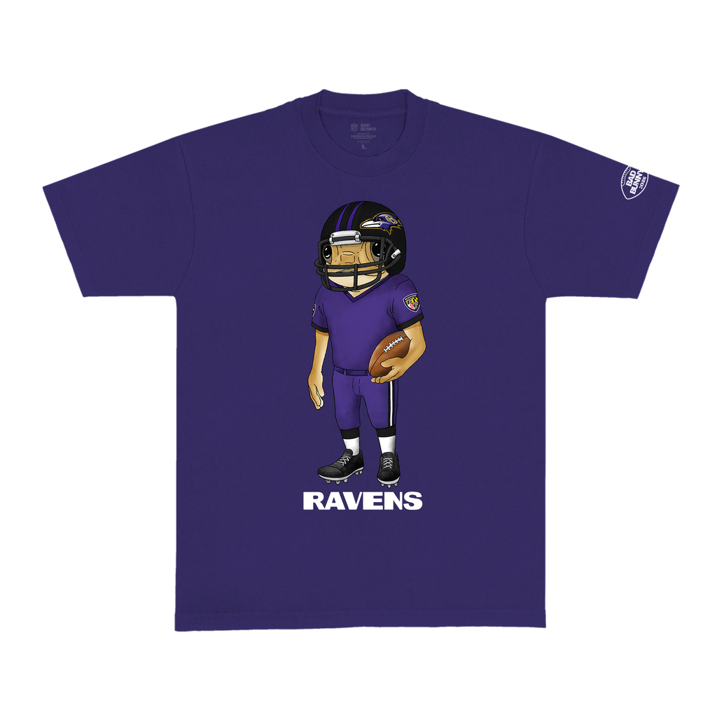 Bad Bunny x Baltimore Ravens Concho T-Shirt