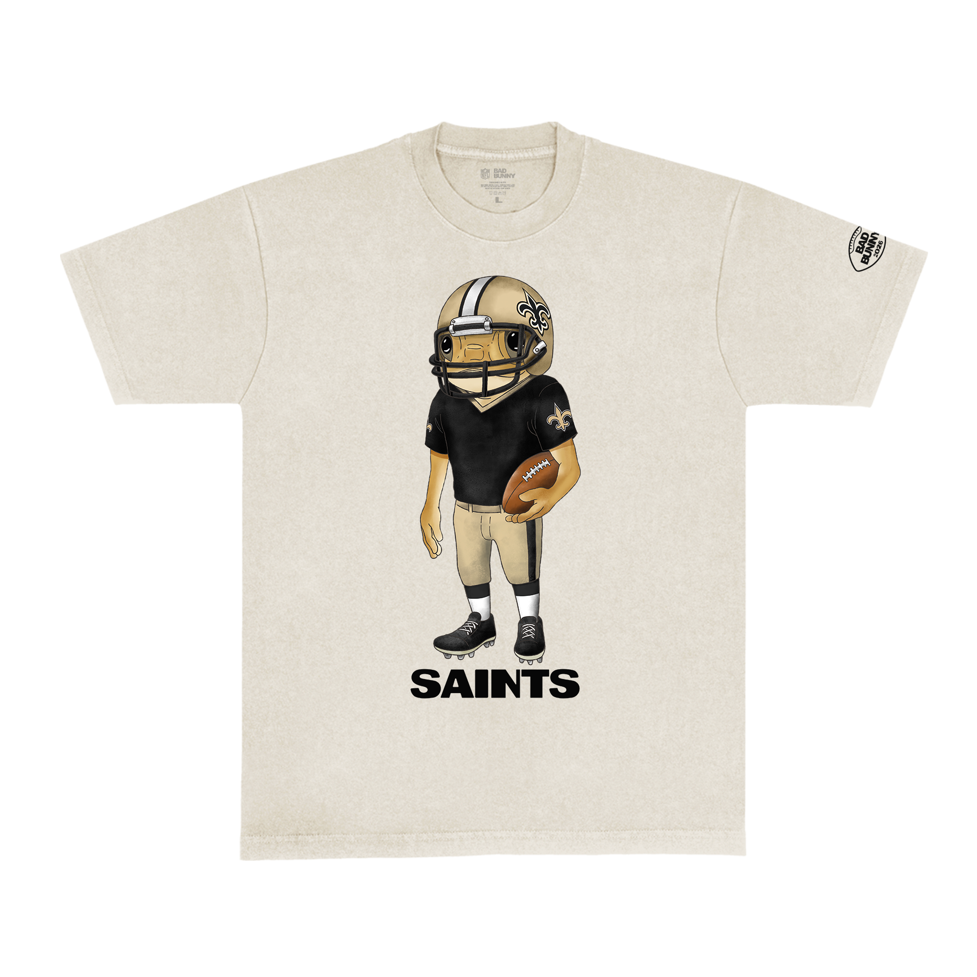 Bad Bunny x New Orleans Saints Concho T-Shirt