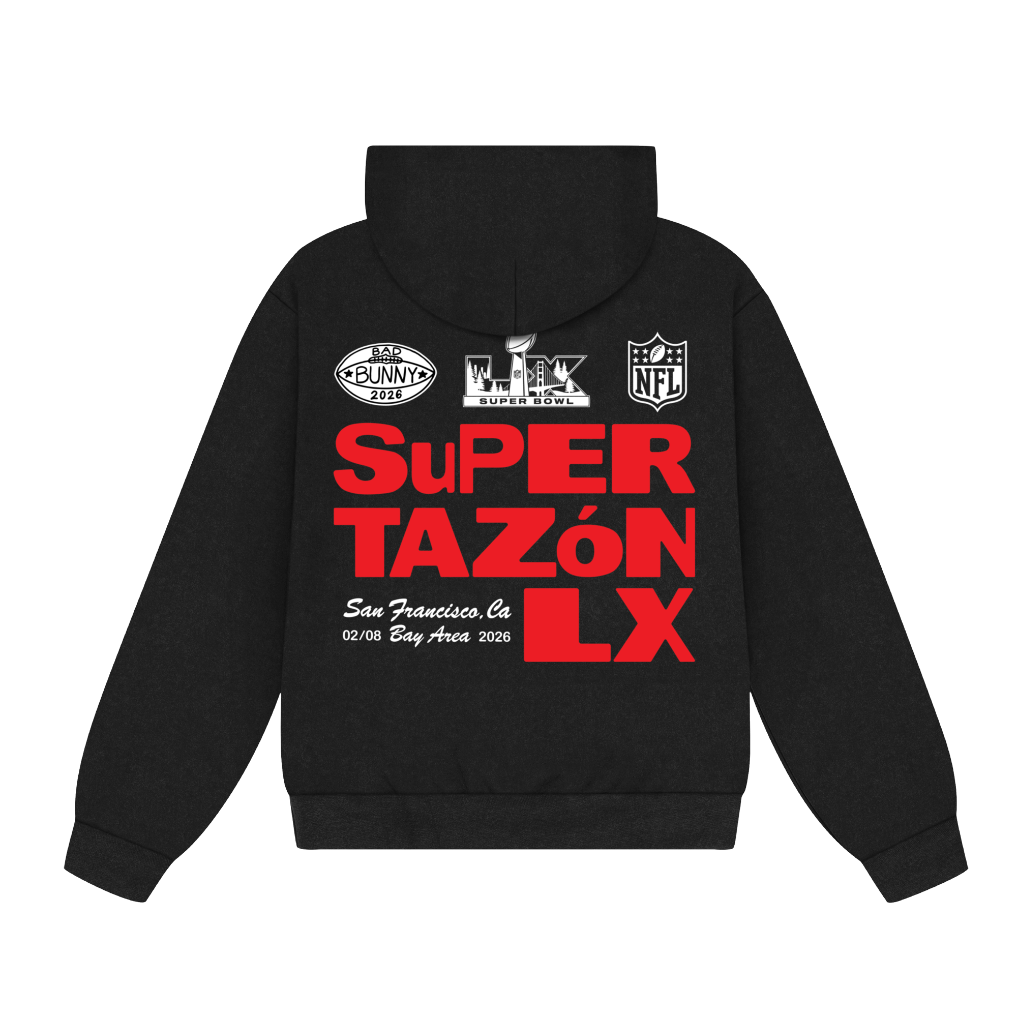 Bad Bunny x Super Tazón Chairs Hoodie