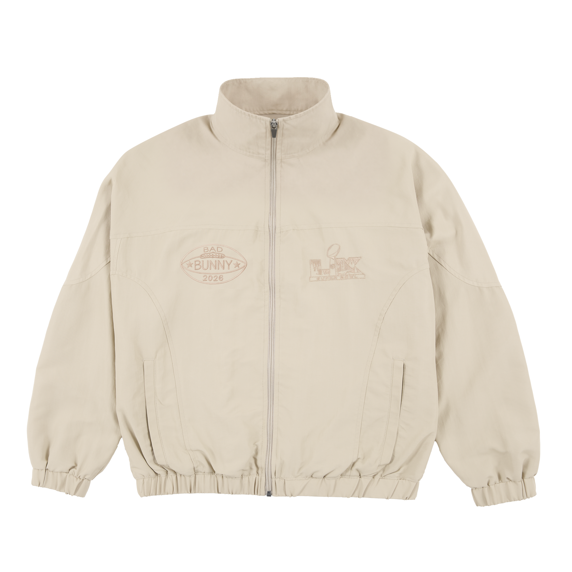 Bad Bunny x Super Tazón - Off White Track Jacket